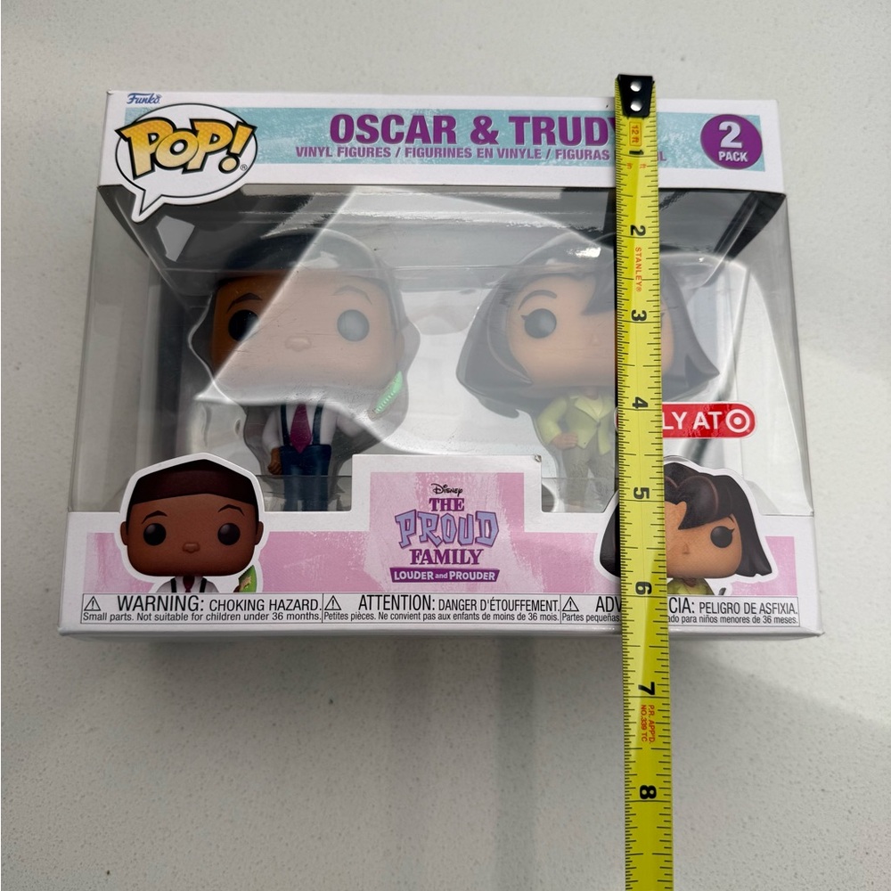 Funko Pop Disney The Proud Family Oscar & Trudy Vinyl Figurines 2-pack - Picture 10 of 10